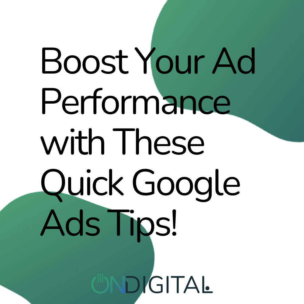 google ads tips